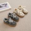 2025 autumn new Korean version of children's moral training shoes medium and small children's women's treasure soft-soled Forrest Gump shoes bo