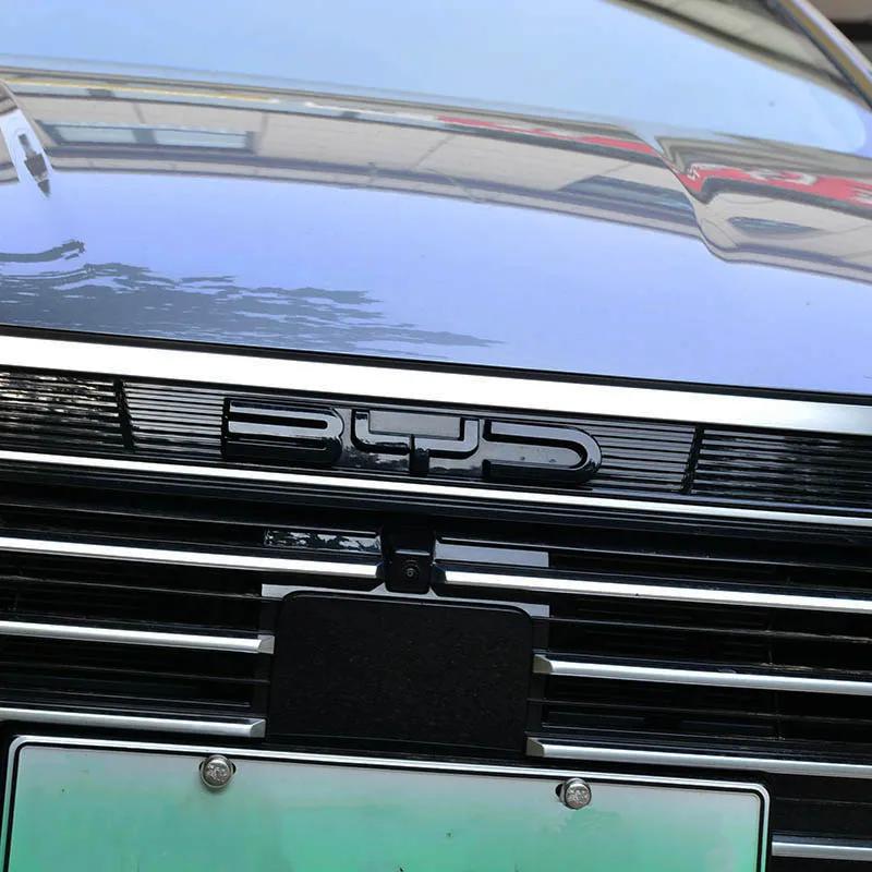 For BYD Chazor seal 5 DM-i BYD King 2024 2025 Car Front Emblem Blackening Badge Decal Black Modification Sticker