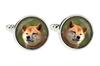 Shiba Inu, Japanese Small Size Dog, Japanese Brushwood Dog - Cufflinks, a Shirt Accessory, a Shirt Pendant from the Brand