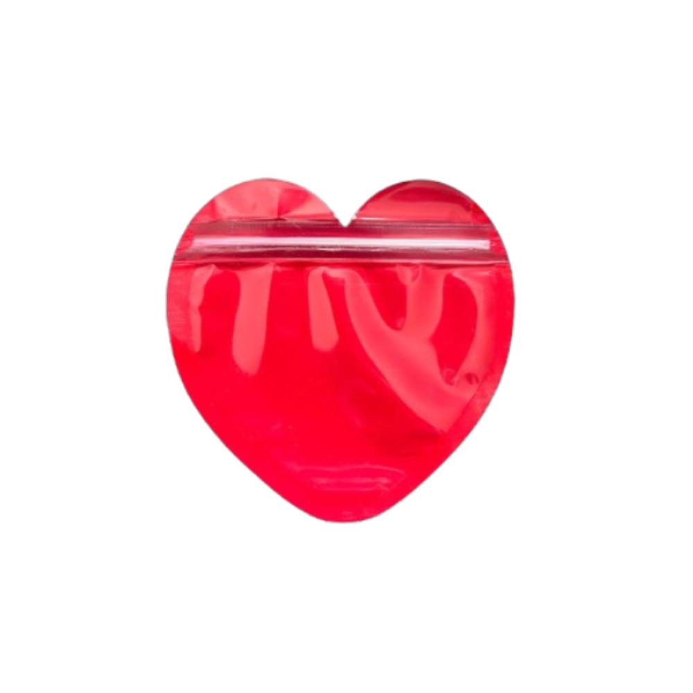 

100pcs Transparent Iridescent Zip Bag Waterproof Gift Plastic Bags Candy Bags Weddings Anniversary