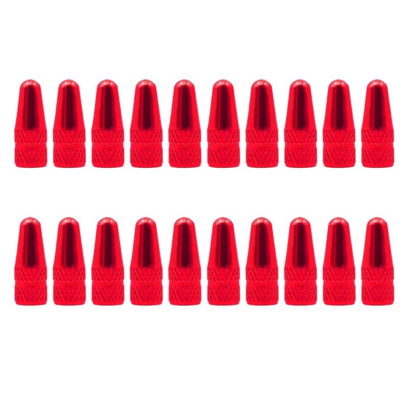 20pcs Cycling Tire Protecting Valves Protective Caps Rustproof Valves Caps Bicycles Accessories