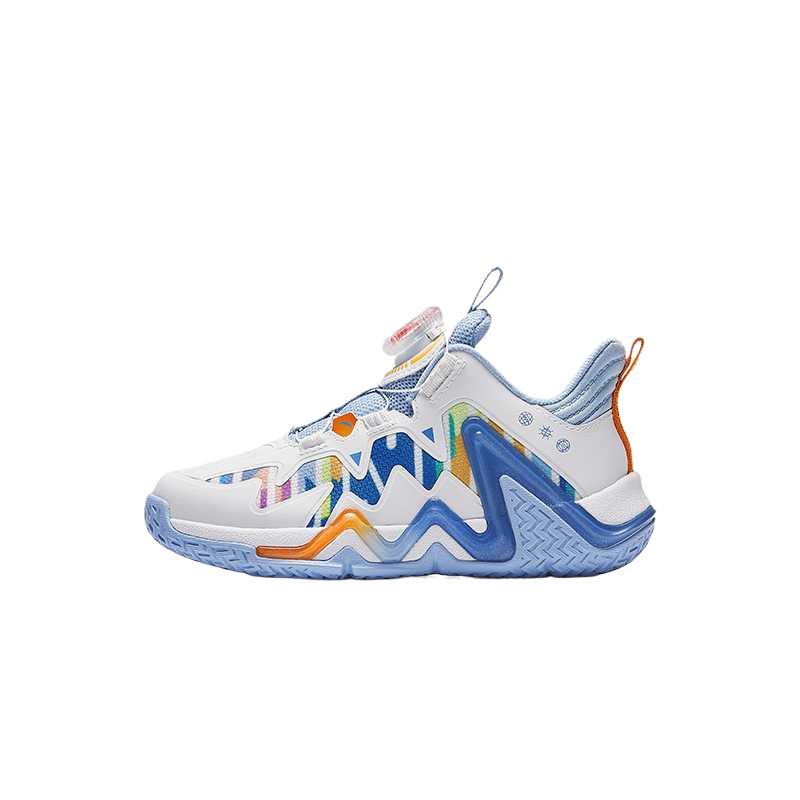 Anta Kids Reverse Scale Series Comfortable Fashion Casual Versatile Non-Slip Shock Absorbing Wear-Resistant Basketball Shoes Kids Sneakers 312439955-2