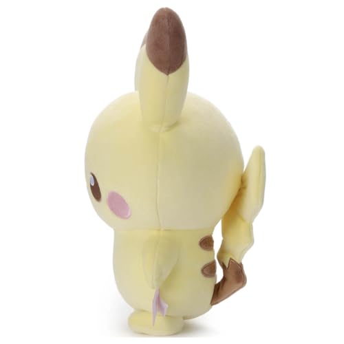 Takara Tomy Arts (TAKARATOMY A.R.T.S) Pokémon PokéPiece Mocchi-Mocchi-Style Plüschtier, Pikachu, ca. 32cm groß