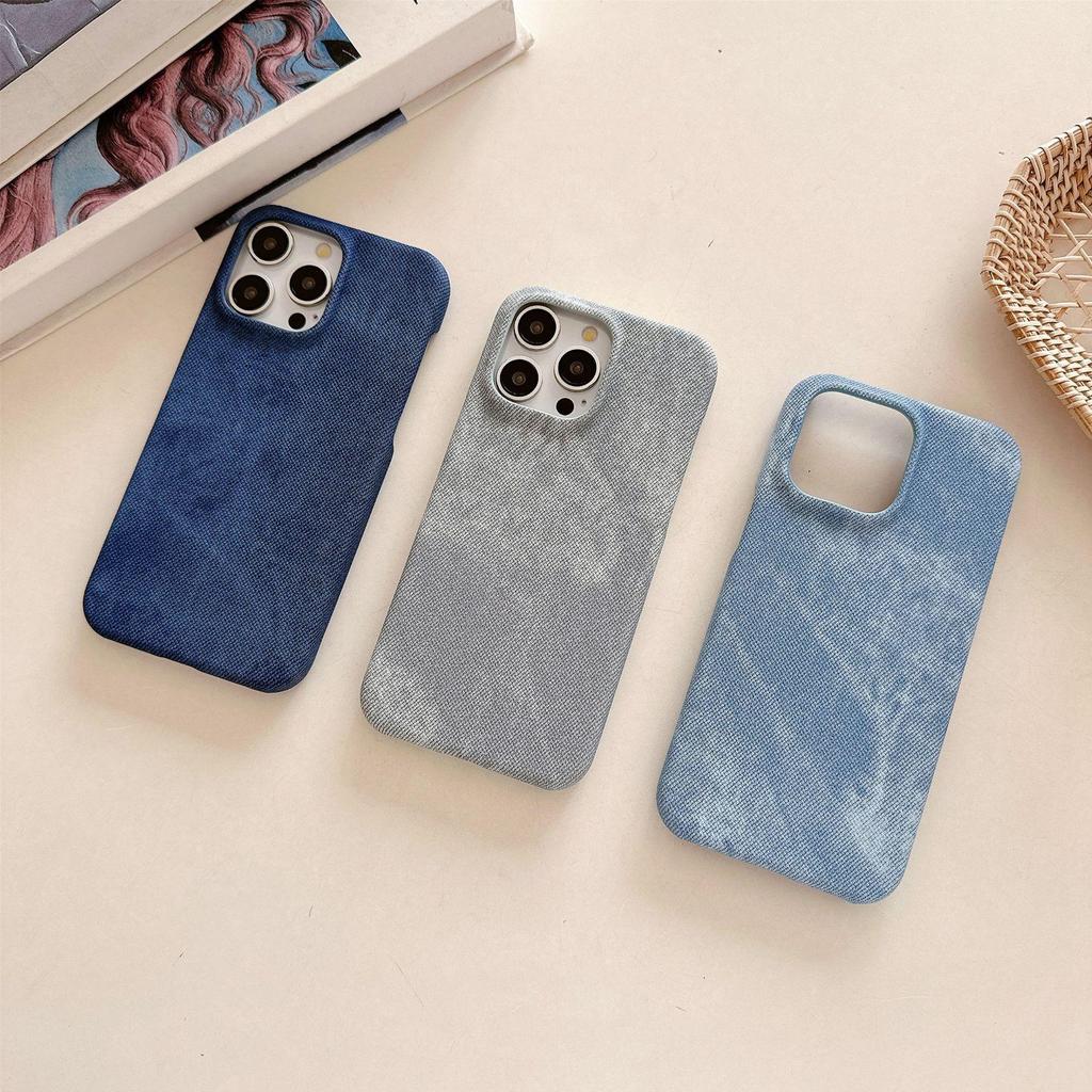 Denim Texture iPhone 17 Pro Max Case for Apple 16 Pro & Huawei P80