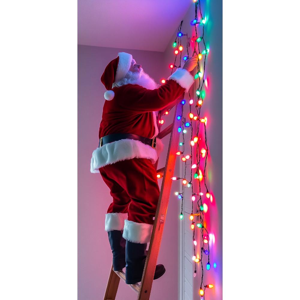 

Merry Christmas Snowman Santa Claus Door Cover Banner Christmas Hanging Decor for Holiday Season Party