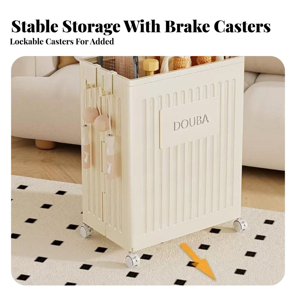 Mobile Mind-Body Practice Equipment Cart Large Capacity Exercise Gear Stand Movable Design Easy To Assemble For Yogis