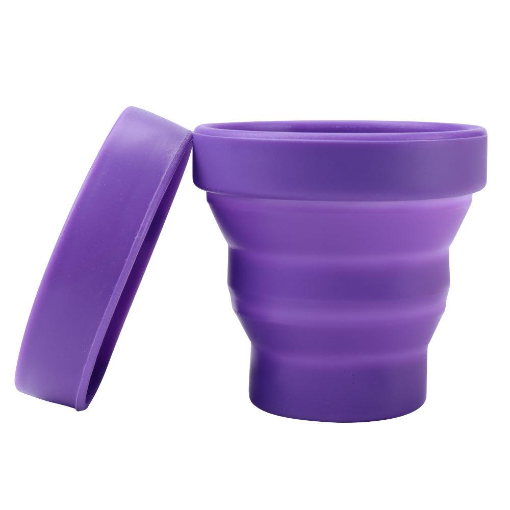 

Менструальная чаша со складным силиконовым контейнером для хранения - Безопасная при высоких температурах лунная чаша