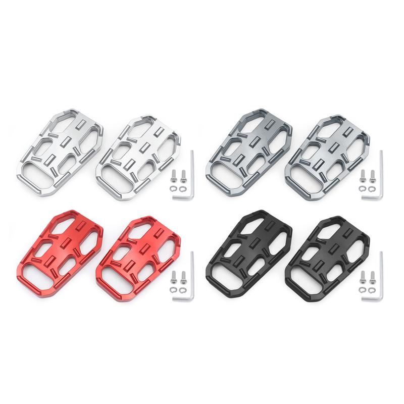 For ZONTES 368G 368 G 2024 2025 2026 Motorcycle Front Footrest Pedal Anti-Slip Wide Enlarged Foot Pad Footpeg
