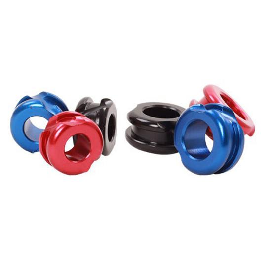 Bue Metall kikkehull Enkel installasjon Bueskyting Peep Seights Compound Bue Aluminiumslegering Peep Hole Bue Severdigheter Jakt Target Øving Tilbehør