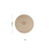 Round Table Mat Woven Ramie Placemats Anti Slip Dining Table Mats Non-Slip Tableware Bowl Pads Kitchen Drink Cup Coasters