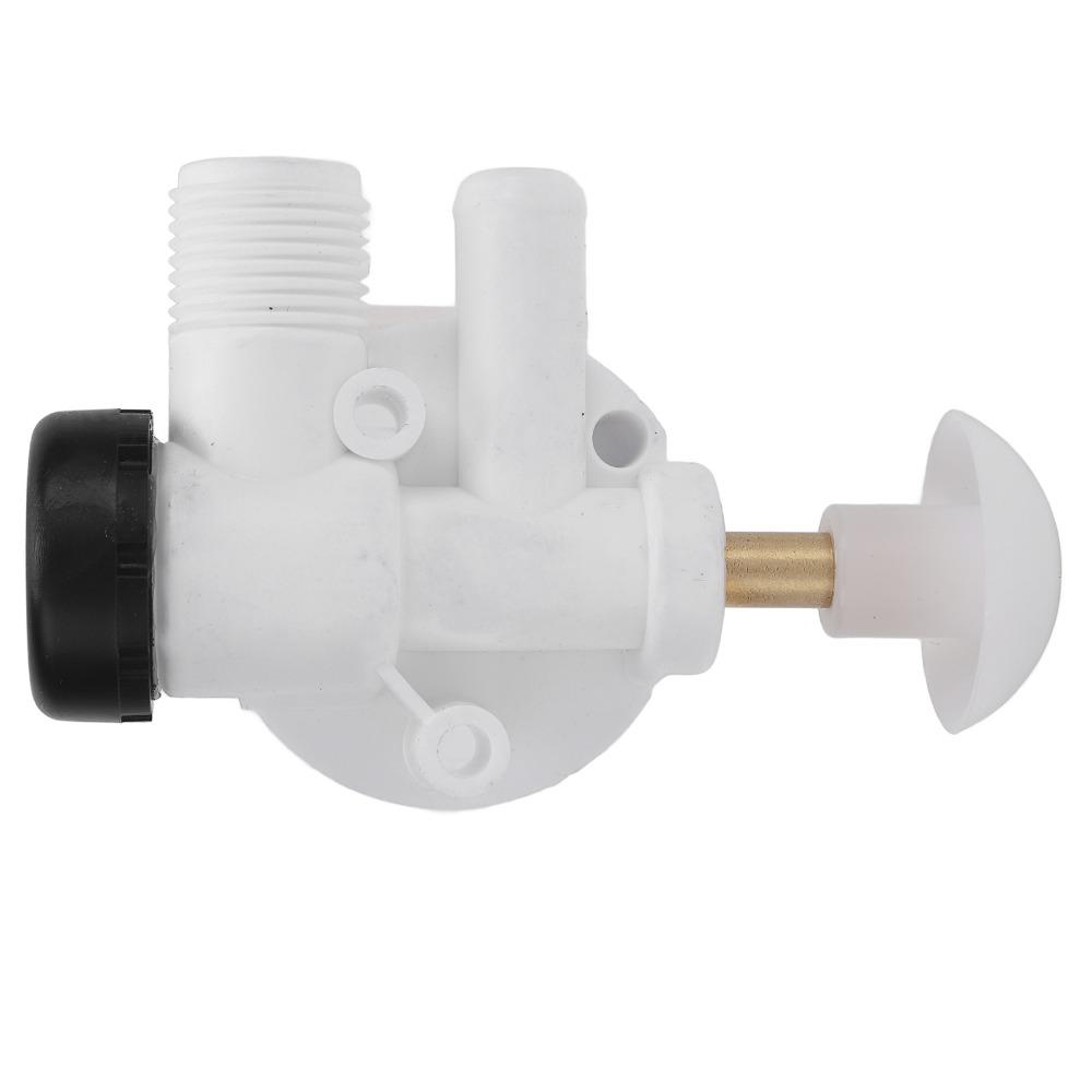 385314349 Camper Toilet Valve Kit ABS Plastic Pedal Flush Valve RV Water Valve Kit  Camper Toilet