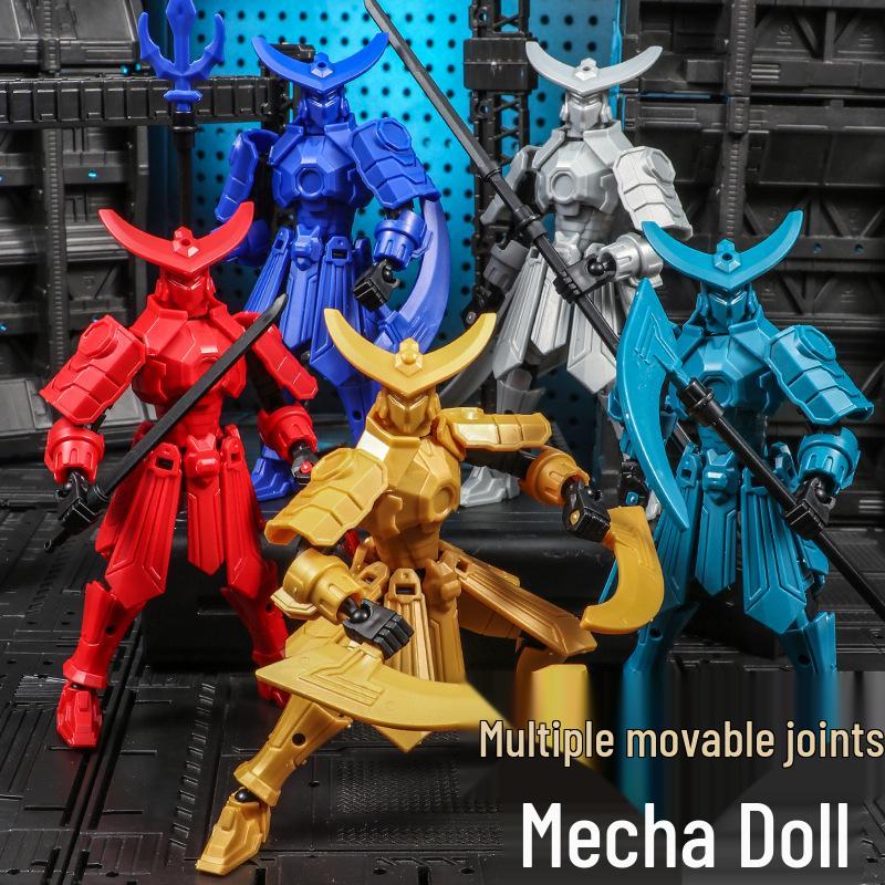

Mozi Mecha Articulated 3D Printed Decompression Toy & Educational Assembly Figure