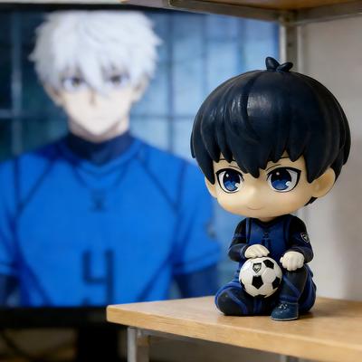 BLUE LOCK Action Figures Isagi Yoichi Nagi Seishiro Gifts Anime Figure Q Version Figurine PVC Collectible Model Kids Doll Toys