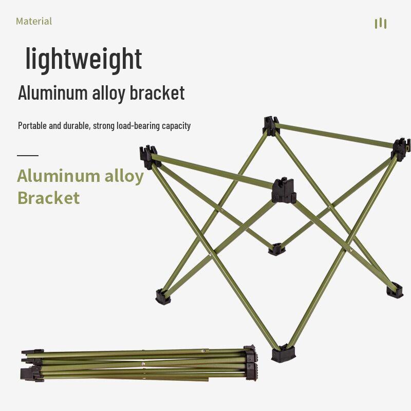 Portable Aluminum Folding Table & Chair Set for Camping and BBQ