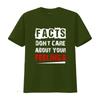 Facts Dont Care About Your Feelings T shirt for Fashion Casual J93I vintage Washed graphic Comfortable fashion Breathable