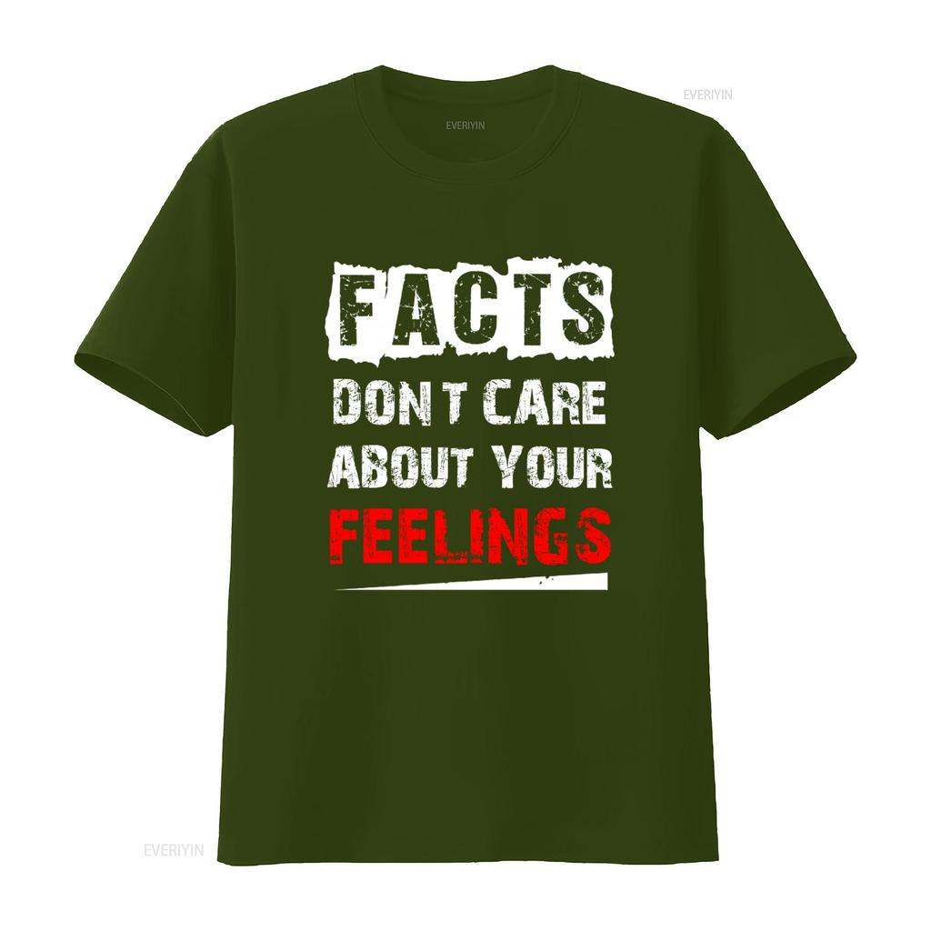 Facts Dont Care About Your Feelings T shirt for Fashion Casual J93I vintage Washed graphic Comfortable fashion Breathable