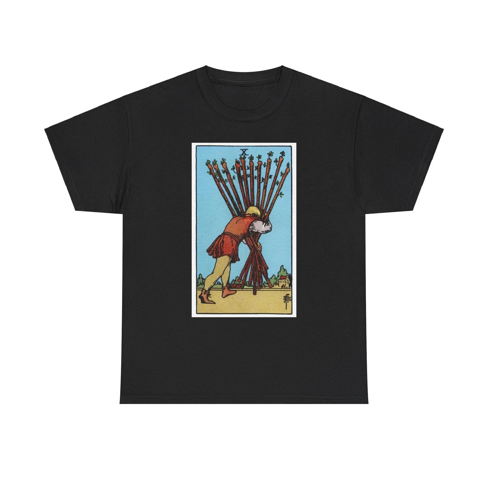 The 10 of Wands (Tarot Card) T shirt XL
