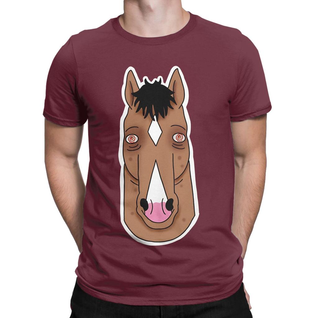 Crazed B BoJack HorseUnisexs Graphic 100 Cotton TShirt BBoJack HorseUnisexs Tops Tees For Unisex