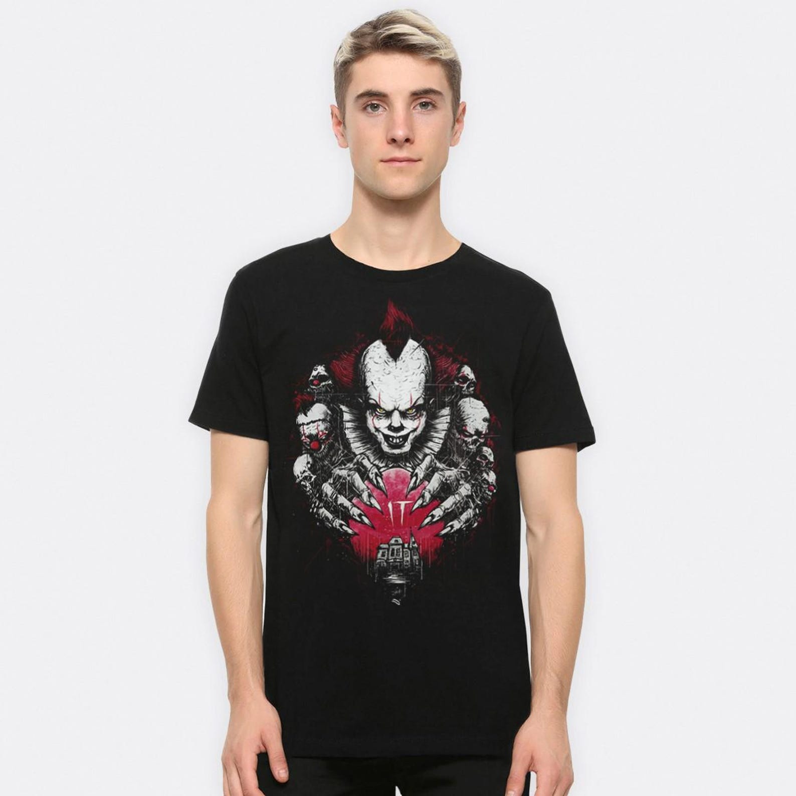 Stephen King s IT Art T-Shirt, Men s and Women s Sizes (PEN-76655) 4XL