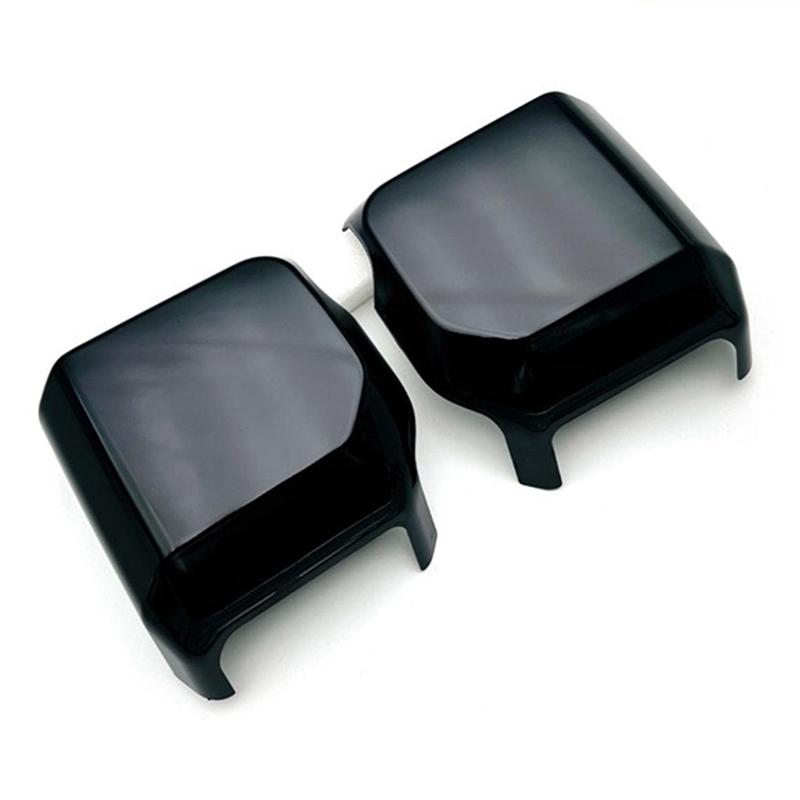 For Toyota Land Cruiser 250 Prado LC250 2024 Black Rear Side Door Mirror Decorative Cover Trim Exterior Car Accessories