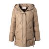 Winter Cotton Clothing for Middle-aged and Elderly Women, Mother's Clothing, Hooded Cotton-padded Jacket, Large Size, Medium-length, Thickened Coat