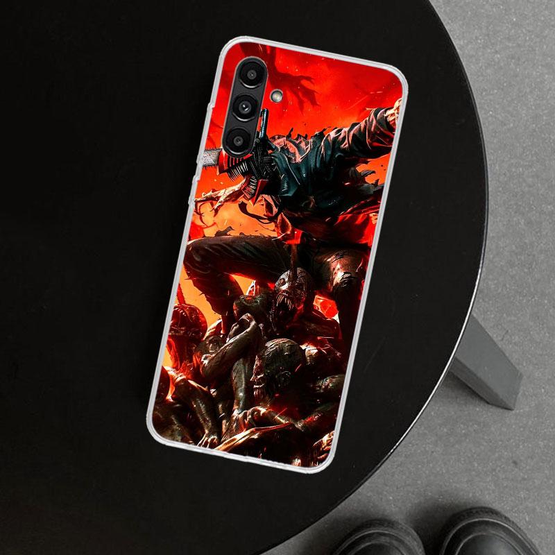 Chainsaw Mans Denji Phone Case Cover for Samsung Galaxy A17 A16 A26 A36 A56 A57 A37 A15 A25 A35 A55 A14 A24 A34 A54 A13 A23 A33