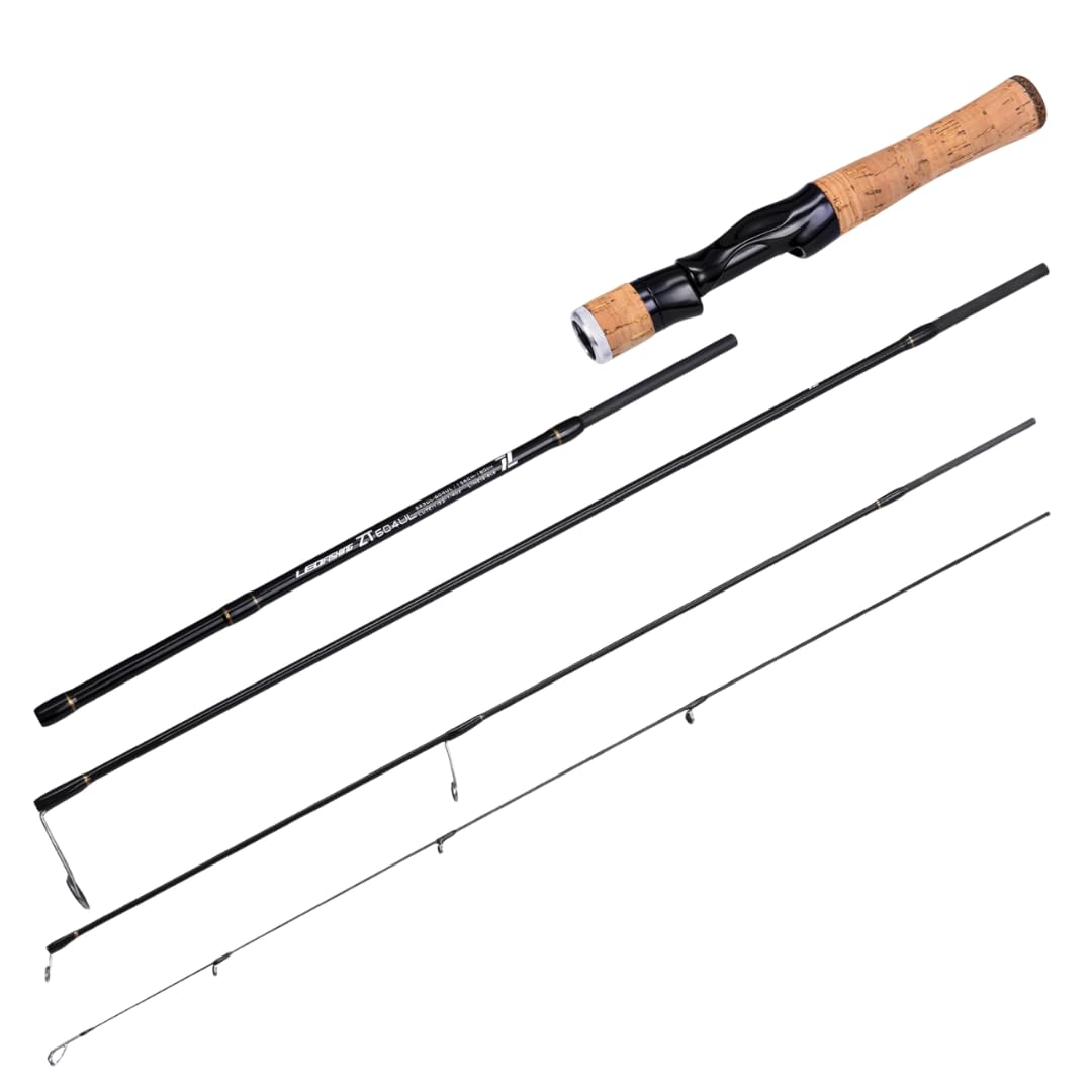 

Спиннинговое дорожное удилище LIVEAX из 5 частей для ловли форели, окуня, иваны и ямаме (прядильный)