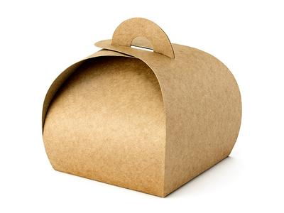 Small Boxes, Kraft, 8.5X8.5X7Cm (1 Op. / 10 Pcs.)