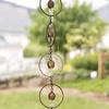 Enchanting Metal Butterfly Wind Chime - Rain Chain Garden Art, Indoor/Outdoor Decoration, Outdoor Wind Chime Decoration