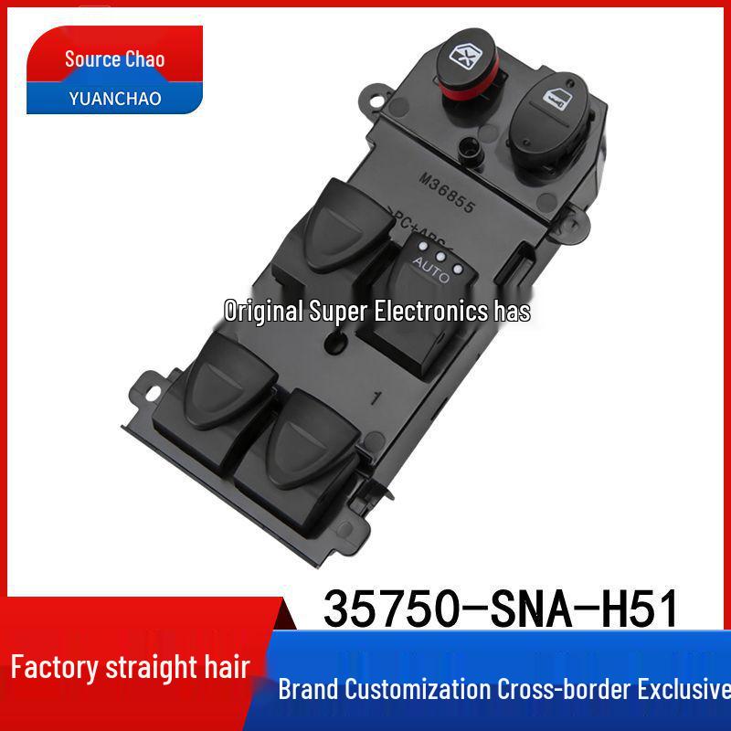

Honda Civic Power Window Lifter Switch (Right-Hand Drive) 35750-SNV-H51 Glass Control Electric