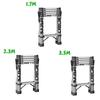 Stainless Steel Telescopic Ladder Portable Folding Ladder Bamboo Ladder Multi Home Use Herringbone Ladder Lifting Step Ladder