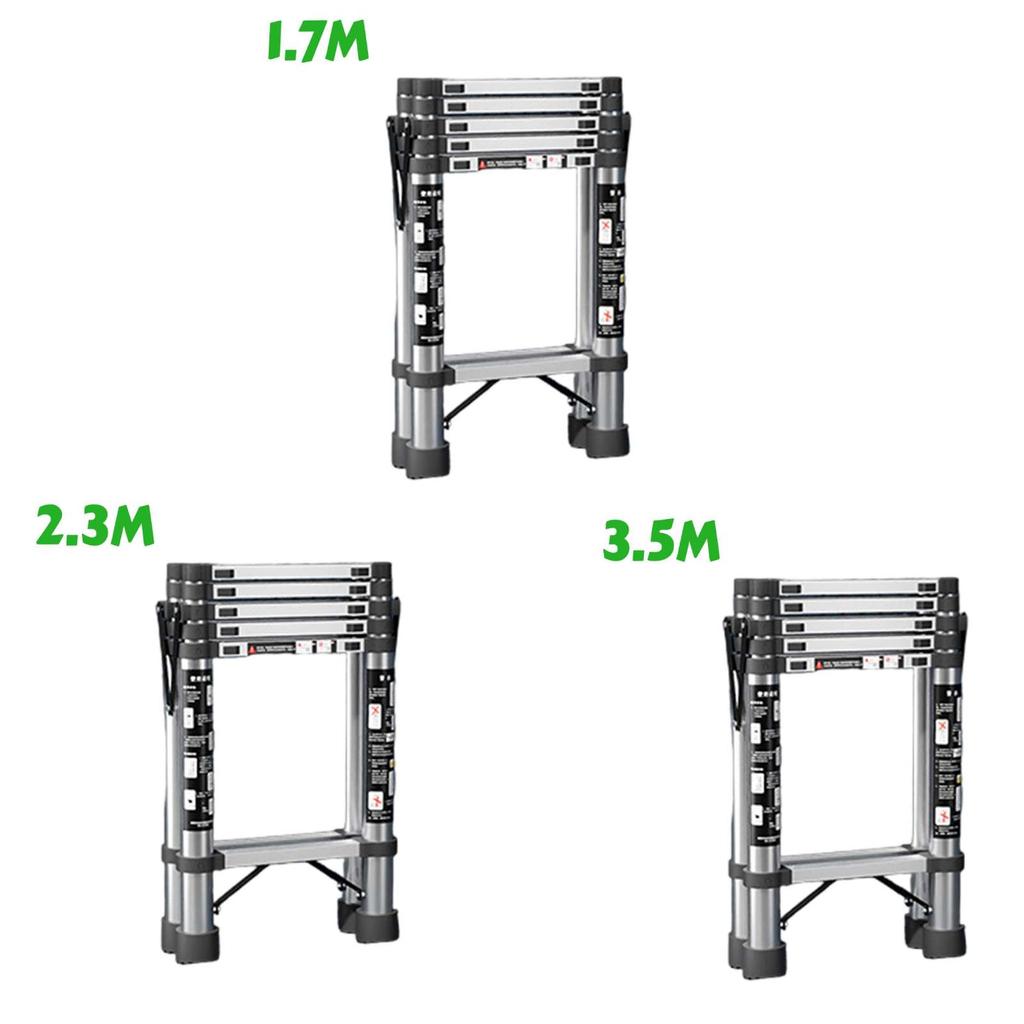 Stainless Steel Telescopic Ladder Portable Folding Ladder Bamboo Ladder Multi Home Use Herringbone Ladder Lifting Step Ladder