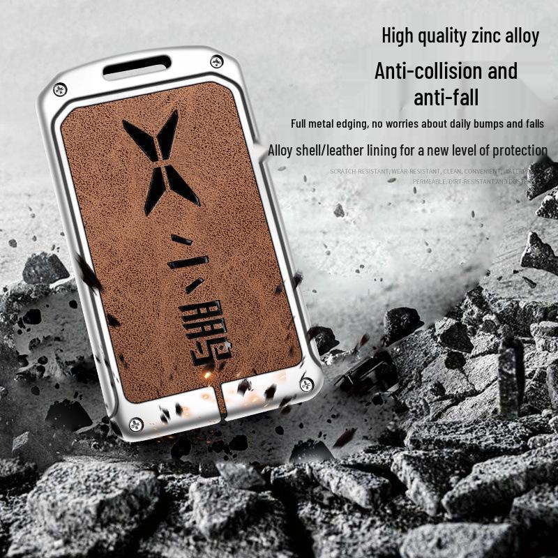 Compatible Models: Xiaopeng P7, P5, G3, G3i, G9 Key Case – Unisex Car Key Shell Cover
