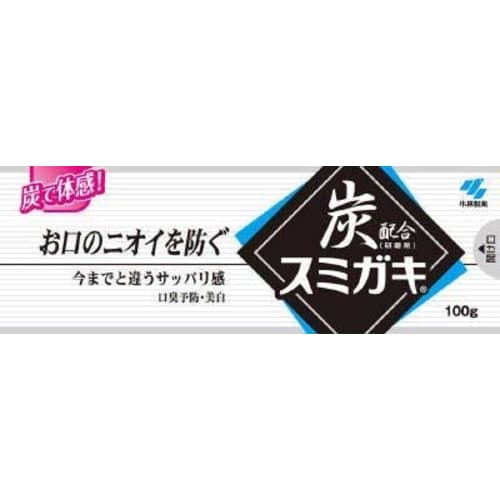 

Sumigaki Charcoal Cleaning Agent, Prevents Bad Breath, Herbal Mint Scent, 100g x 10 Packets