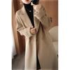 Elegant Mid-Length Women's Wool Coat - Autumn/Winter 2025 Collection