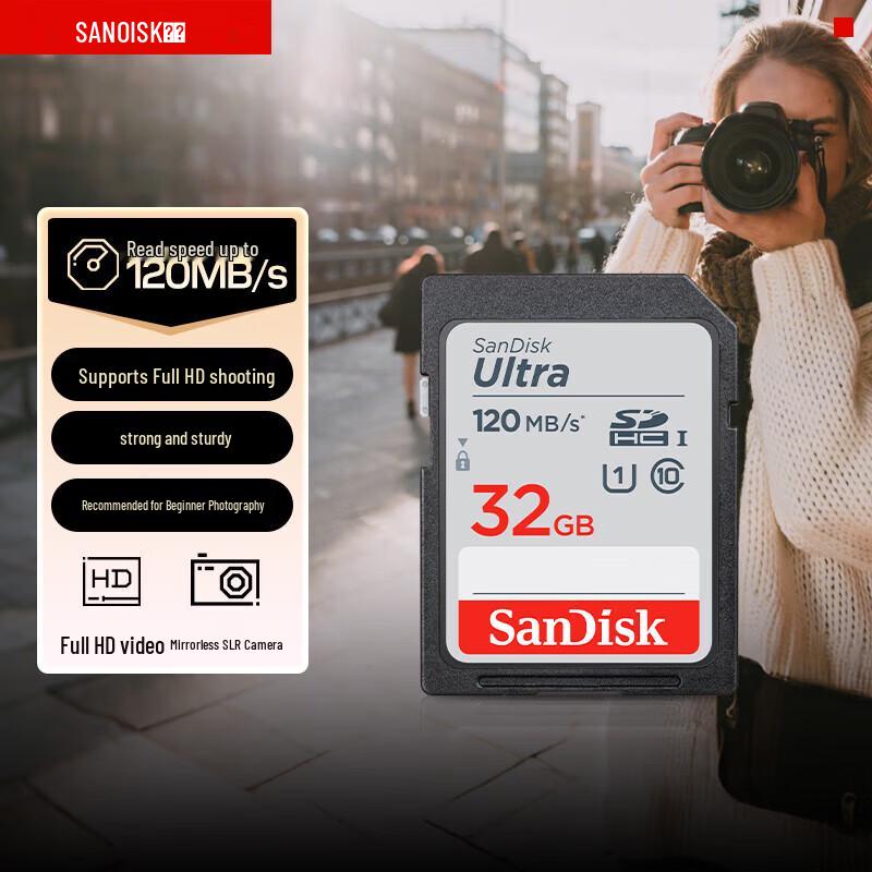 SanDisk 32GB Extreme High-Speed SD Memory Card