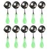 10 Pcs/Set Wax Seal Spoon Wax Sealing Melting Spoon Craft Supplies for Wax Seal Stamp Envelope Invitations Scrapbooking