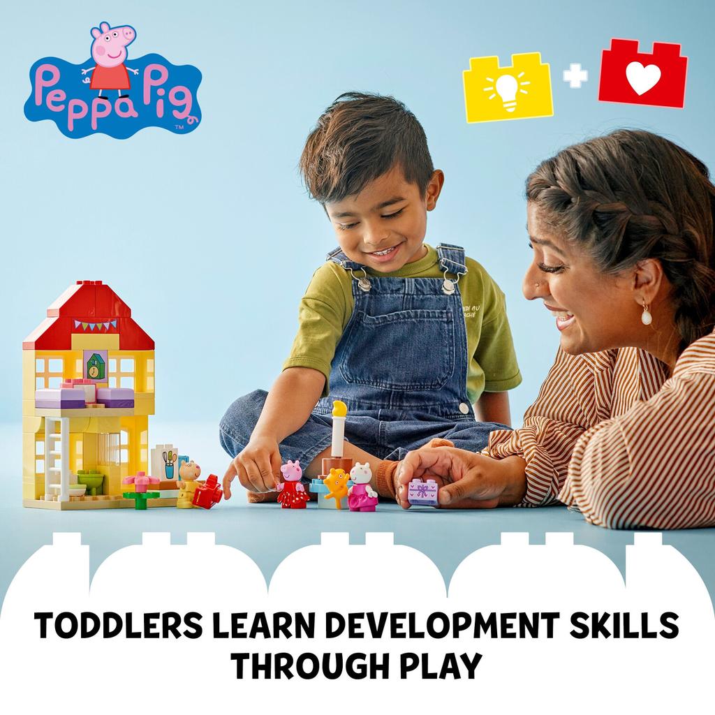 LEGO Duplo Constructor – House – Peppa's Birthday House (10433)