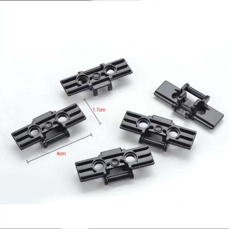 80pcs 57518 Building Blocks Part Large Size Tank Engineering Car Track 57518 Accessorie Birck Compatible Ev3 24375 DIY Brick Toys