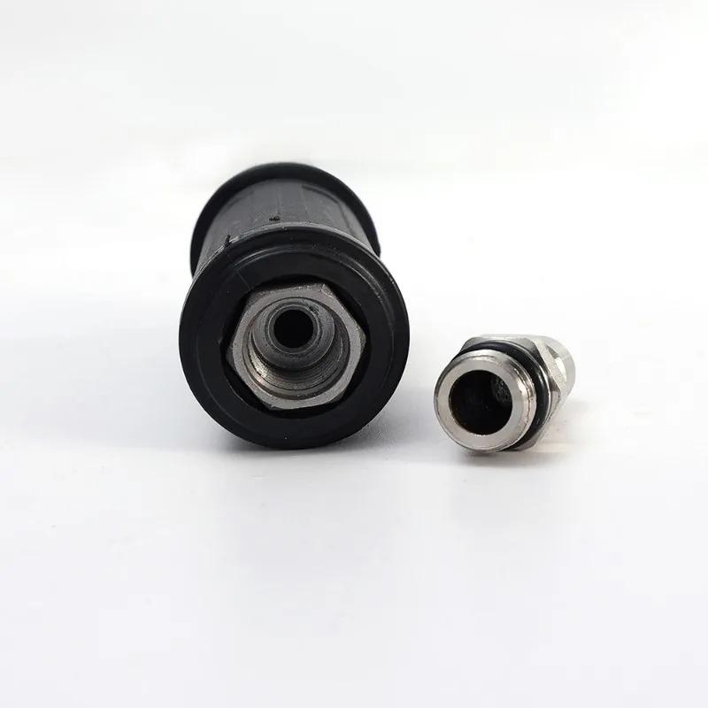 1/4" Autowasch-Wasserpistolendüse Schnellanschluss 3000 PSI Hochdruckreinigerdüse Sprüher 60 Grad Verstellbare Düse