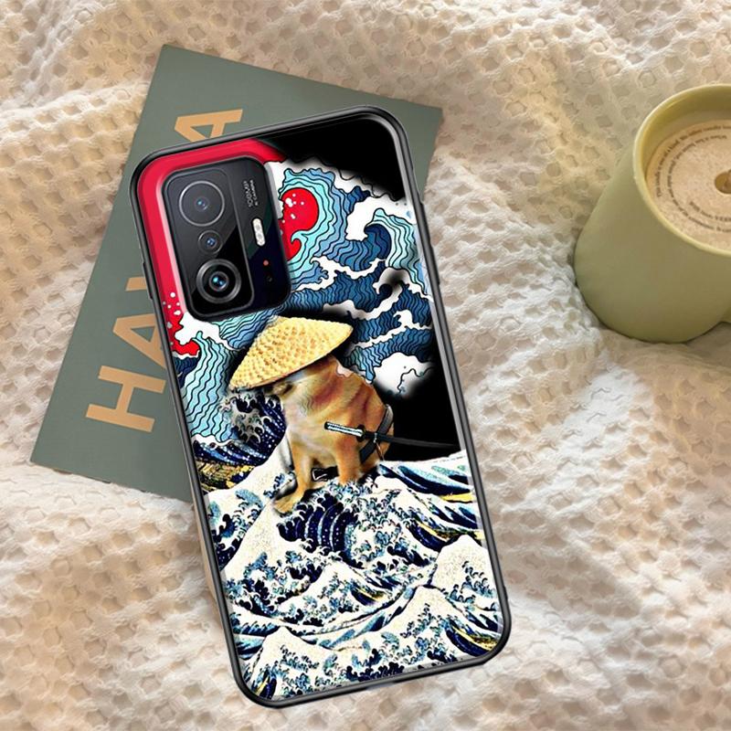 Doge Meme Cheems Phone Case For POCO X3 X5 F5 Pro F3 M5s C40 X4 F4 GT Cover For Xiaomi 11T 12T 13 Pro 12 Lite