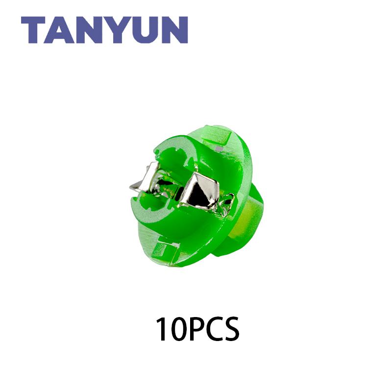 

TANYUN Signal Lamp B8.4D Twist Socket Instrument Panel Cluster Socket Lamp Holder Base PC74 B8.4D Socket Green Car Bulbs Base B8.4D 10PCS Sockets