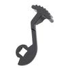 One Handed Control Adapter Black Aluminium Rust Proof Thumb Lever for Remote Controller