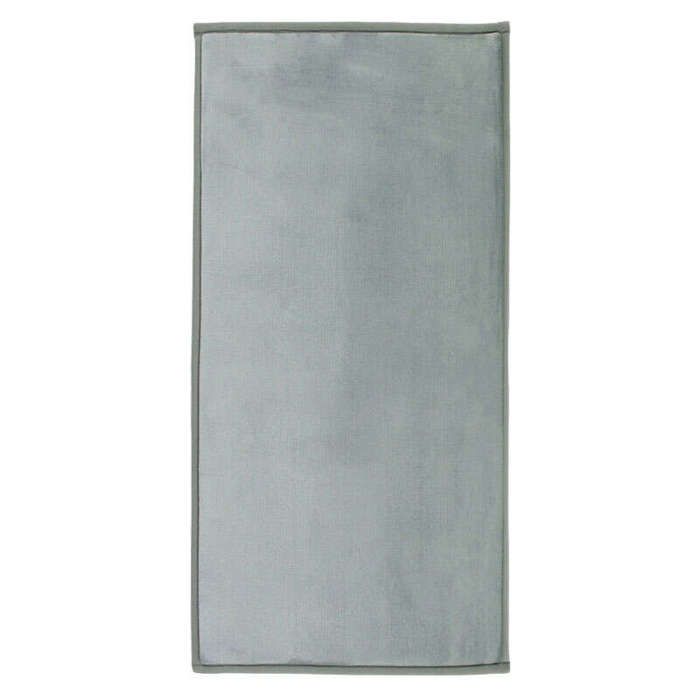 Tapis aspect velours extra-doux gris nuage 60x120