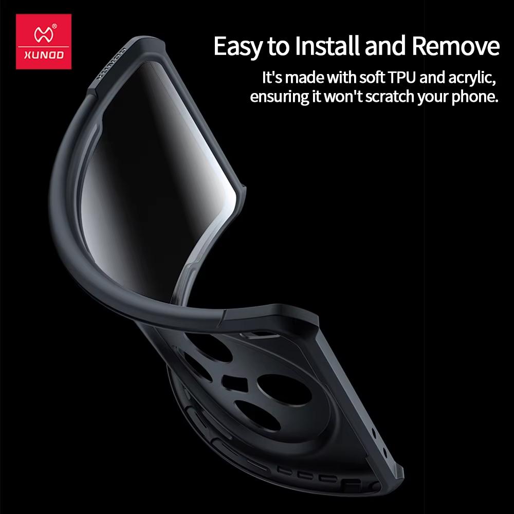 For Vivo X200 Ultra X200 Pro Case XUNDD Airbag Shockproof Bumper Protective Cases Transparent Phone Cover Luxury Casing