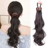 Hair Ties Long Wavy Ponytail Hair Fixed Elastic Hair Bands Ponytail  for Kids and Women