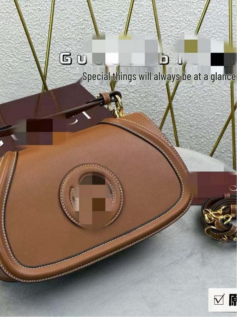 Modische G-Familie Damen-Schulterhandtasche aus Rindsleder - Trendiger Zhu Zhu Stil