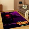 Tappeto Cartoon 3D F-FNAF per Camera da Letto Soggiorno Divano Zerbino Decorazione Casa, Tappeto Area Giochi Bambini Antiscivolo Regalo di Natale