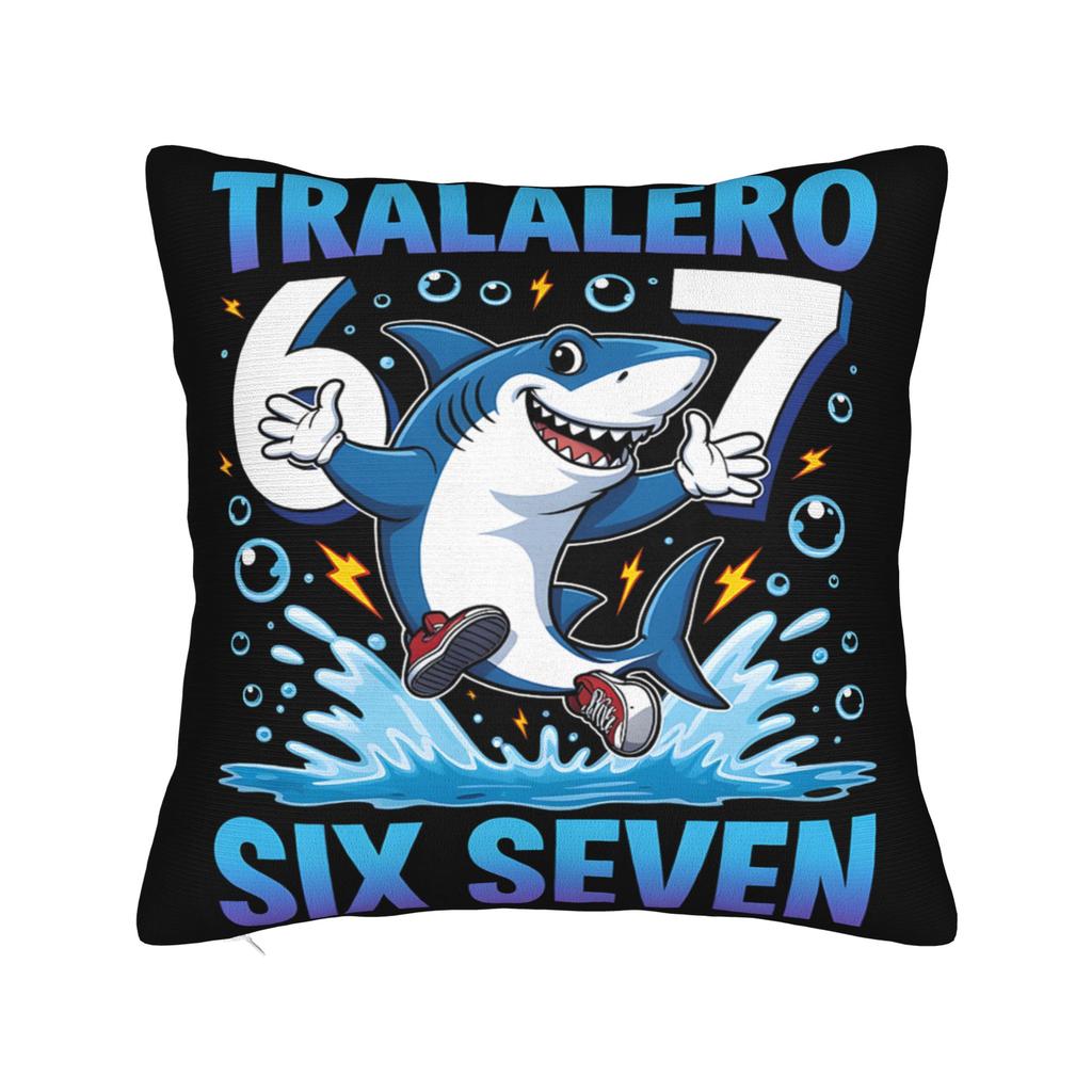 Pillow Cover 67 Brainrot Italian Meme Funny 67 (3) Novelty Pillow Case For Living Room Chair Pillowcases