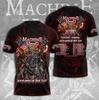 Camiseta 3D da Turnê Norte-Americana do Machine Head 2026